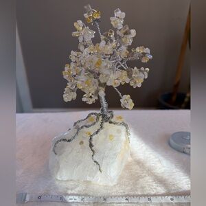 Large Hand Crafted Citrine Crystal Tree on Large Citrine Base AKA 💰🤑💵🧧Tree